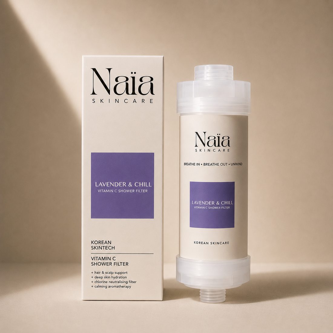 Lavender & Chill - Korean Vitamin C Shower Filter
