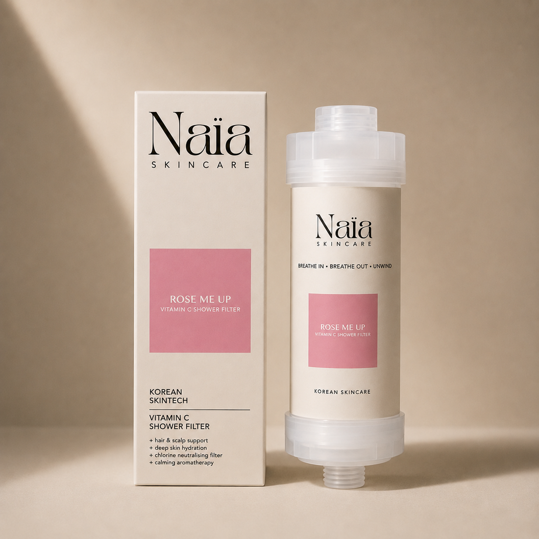 Rose Me Up - Korean Vitamin C Shower Filter